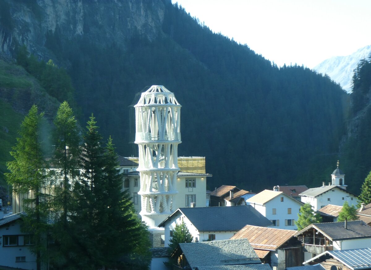 (277'066) - 3d-Weisser Turm am 19. Juni 2025 in Mulegns 