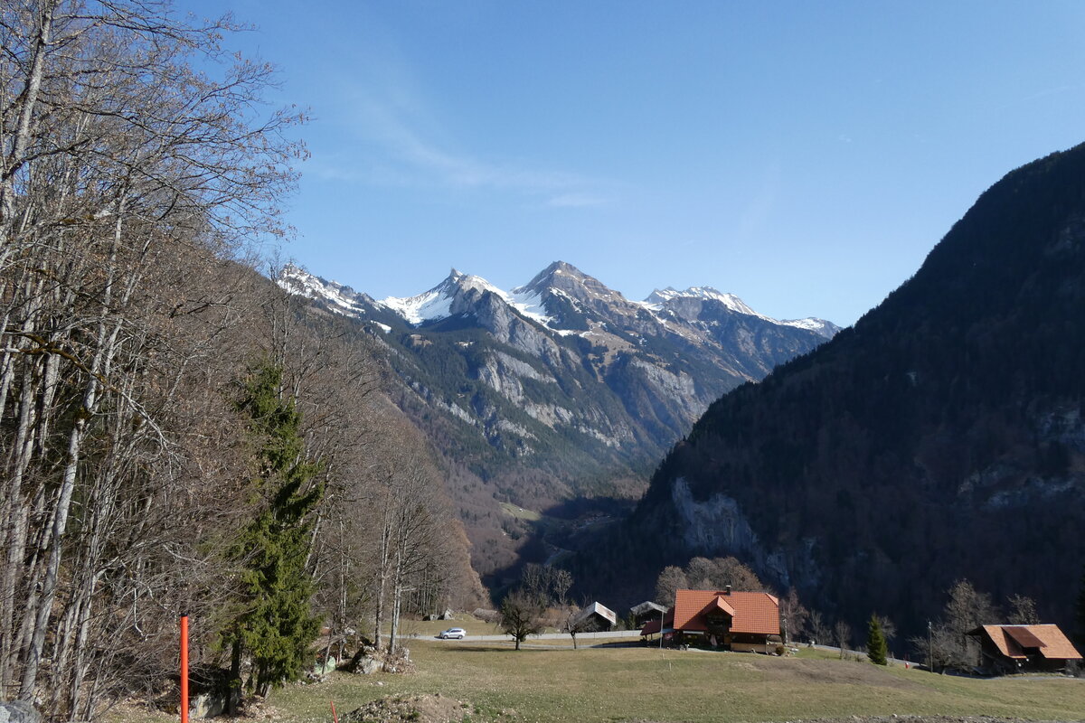 (285'231) - Aussicht am 5. M�rz 2026 von Isenfluh aus