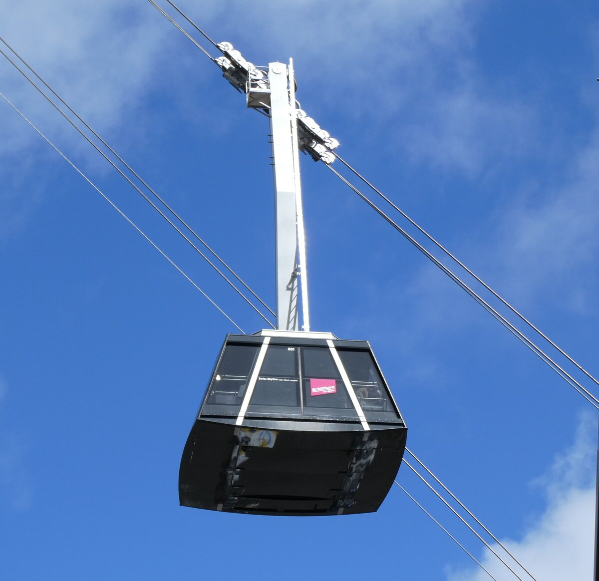 (285'352) - Schilthornbahn - Nr. 1 - am 12. M�rz 2026 in Stechelberg, Schilthornbahn - 