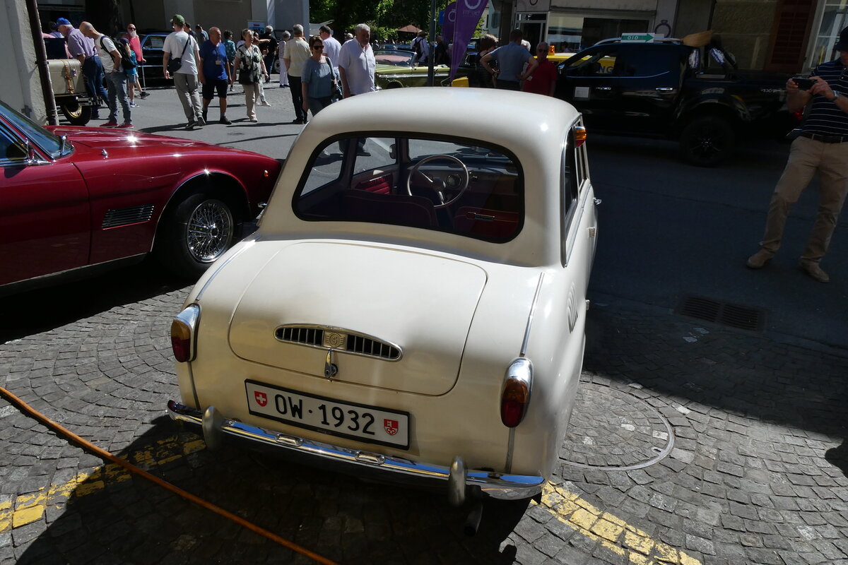 (287'203) - Goggomobil - OW 1932 - am 23. Mai 2026 in Sarnen, OiO