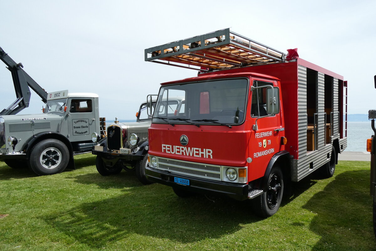(287'422) - Feuerwehr, Romanshorn - TG 40'008 - Saurer am 30. Mai 2026 in Arbon, Arbon Classics