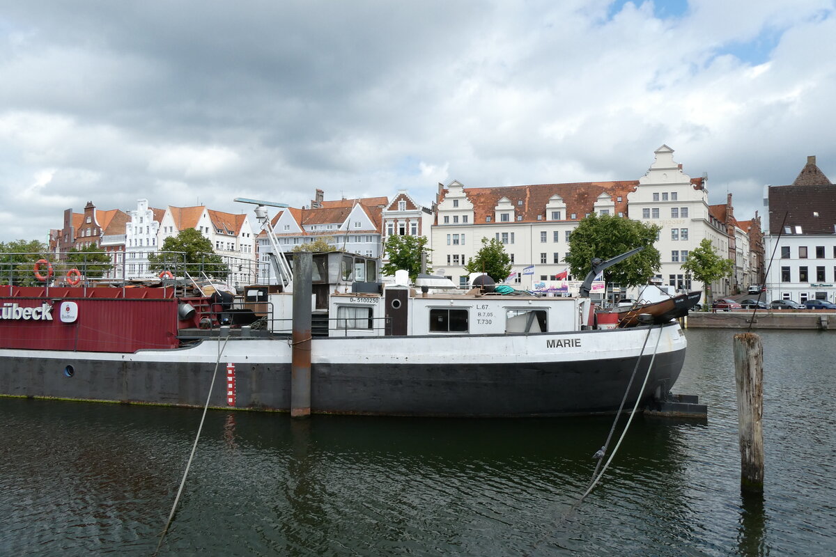 (287'857) - Hansestadt L�beck an der Trave am 7. Juni 2026 mit Theaterschiff Marie