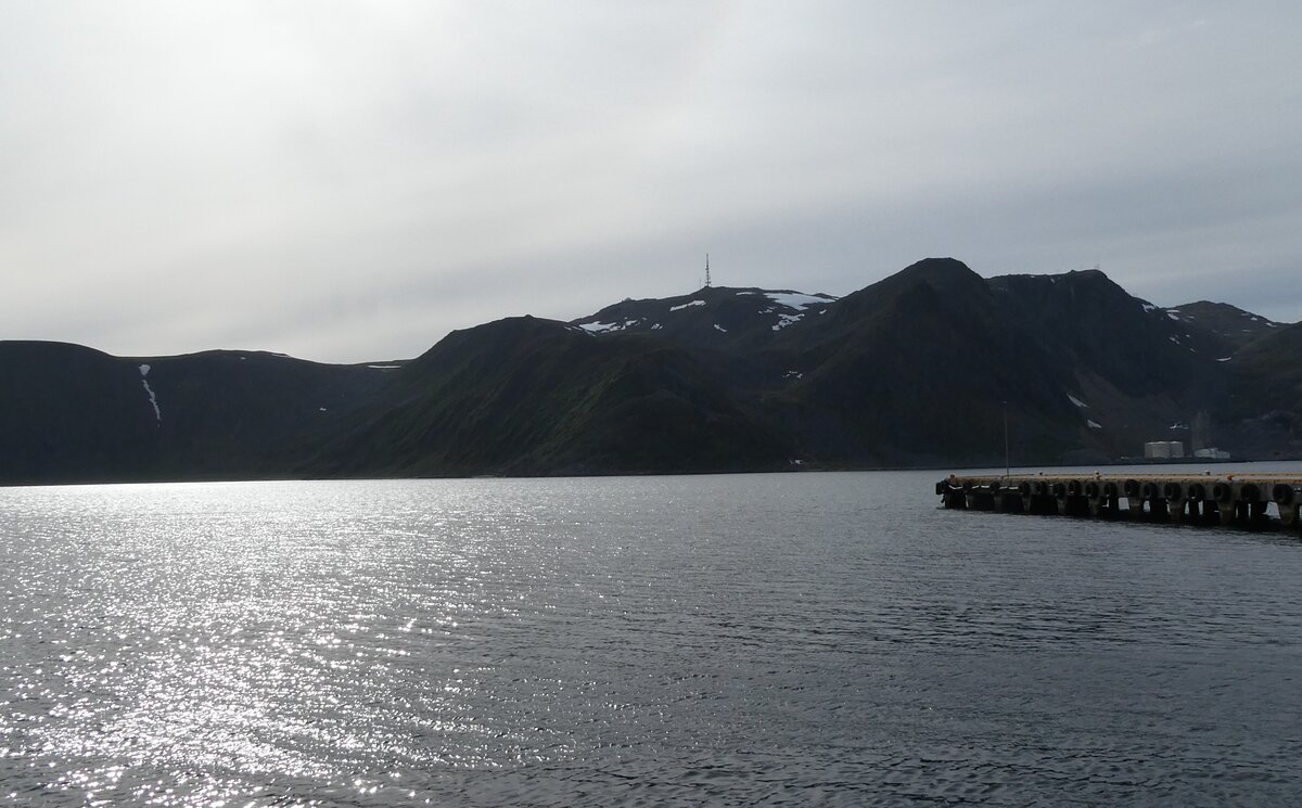 (288'160) - Der Hafen am 12. Juni 2026 in Honningsvag