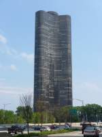 (152'743) - Ein Hochhaus/Wolkenkratzer am 14. Juli 2014 in Chicago