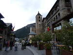 (267'203) - Kirche und Gemeindehaus am 18. September 2024 in Ordino 