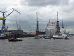 (204'734) - 830. Hafengeburtstag mit Schiffsparade am 10. Mai 2019 auf der Elbe in Hamburg