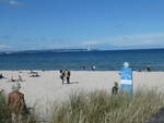 (254'581) - Der Strand an der Ostsee am 1. September 2023 bei Binz