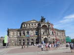 (182'881) - Die Semper-Oper am 8. August 2017 in Dresden