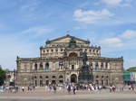 (182'886) - Die Semper-Oper am 8. August 2017 in Dresden