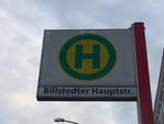 (204'844) - Bus-Haltestelle - Hamburg, Billstedter Hauptstr.