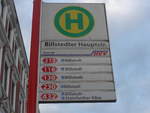 (204'845) - Bus-Haltestelle - Hamburg, Billstedter Hauptstr.