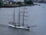 (275'066) - Segelschiff auf der Elbe am 8. Mai 2025 in Hamburg