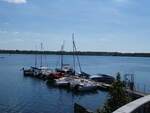 (264'501) - Boote auf dem Markkleeberger See am 9.