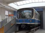 (162'815) - MVG-U-Bahn - Nr. 6497 - am 28. Juni 2015 in Mnchen, MVG-Museum