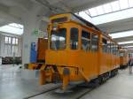(162'834) - MVG-Tram - Nr. 2973 - am 28. Juni 2015 in Mnchen, MVG-Museum