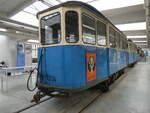 munchen/845837/261277---mvg-tram---nr-1334 (261'277) - MVG-Tram - Nr. 1334 - am 13. April 2024 in Mnchen, MVG-Museum