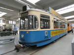 munchen/845839/261279---mvg-tram---nr-2668 (261'279) - MVG-Tram - Nr. 2668 - am 13. April 2024 in Mnchen, MVG-Museum