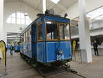 (261'283) - MVG-Tram - Nr. 256 - am 13. April 2024 in Mnchen, MVG-Museum