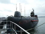(254'428) - Sowjetisches U-Boot - U 461 - auf dem Peenestrom am 31. August 2023 in Peenemnde