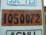 sinsheim/340312/150052---autonummer-aus-argentinien-- (150'052) - Autonummer aus Argentinien - 1'050'072 - am 25. April 2014