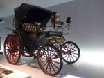 (186'314) - Benz Victoria von 1893 am 12. November 2017 in Stuttgart, Mercedes-Benz Museum