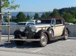 (163'922) - Horch - BE 4307 - am 29. August 2015 in Oberkirch, CAMPUS Sursee
