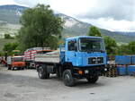 (250'003) - Fercher, Lalden - MAN am 13. Mai 2023 in Salgesch, Truck Center Valais