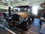 (128'811) - Im Saurer-Museum in Arbon: Saurer-Lastwagen am 21.