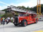 (154'535) - Feuerwehr, Rudolfstetten - AG 10'237 U - Saurer am 30. August 2014 in Oberkirch, CAMPUS Sursee