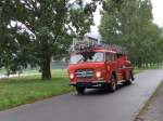 (155'119) - Feuerwehr - AG 11'573 U - Saurer am 13. September 2014 in Chur, Waffenplatz