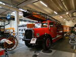 Saurer/777316/235865---feuerwehr-zuerich---saurer (235'865) - Feuerwehr, Zrich - Saurer am 21. Mai 2022 in Arbon, Saurer-Museum