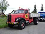 Saurer/849111/262018---jost-schlieren---sg (262'018) - Jost, Schlieren - SG 112'551 - Saurer am 4. Mai 2024 in Attikon, Wegmller