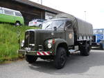 Saurer/849329/262052---saurer---bl-23657 (262'052) - Saurer - BL 23'657 - am 4. Mai 2024 in Attikon, Wegmller