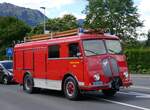 Saurer/851657/262620---feuerwehr-zollikon---zh (262'620) - Feuerwehr, Zollikon - ZH 1114 - Saurer am 18. Mai 2024 in Sarnen, OiO