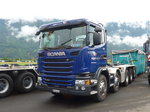 Scania/510580/172237---vigier-wimmis---nr (172'237) - Vigier, Wimmis - Nr. 1/BE 545'455 - Scania am 26. Juni 2016 in Interlaken, Flugplatz