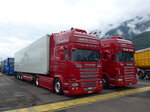 Scania/510584/172241---steiner-frutigen---be (172'241) - Steiner, Frutigen - BE 100'830 - Scania am 26. Juni 2016 in Interlaken, Flugplatz