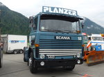 (172'271) - Planzer, Dietikon - Nr. 18 - Scania am 26. Juni 2016 in Interlaken, Flugplatz