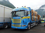 Scania/511181/172319---wittwer-wattenwil---be (172'319) - Wittwer, Wattenwil - BE 88'998 - Scania am 26. Juni 2016 in Interlaken, Flugplatz