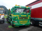 Scania/511192/172330---schmid-affoltern-aa-- (172'330) - Schmid, Affoltern a.A. - ZH 258'038 - Scania am 26. Juni 2016 in Interlaken, Flugplatz