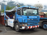 Scania/512680/172416---von-allmen-aeschi-- (172'416) - von Allmen, Aeschi - BE 50'751 - Scania am 26. Juni 2016 in Interlaken, Flugplatz