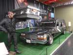 (152'442) - Cadillac Hearse - Jahrgang 1989 - von  Terminator 3  am 9. Juli 2014 in Volo, Auto Museum