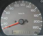 (260'457) - Nissan - 111'111 Kilometer am 17. Mrz 2024 in Rubigen (Detailaufnahme)