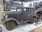 (182'940) - Opel von 1936 - II-1084 - am 8. August 2017 in Dresden, Verkehrsmuseum
