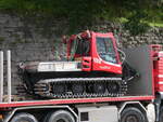 (264'092) - PistenBully Axalp - BE 4087 - Kssbohrer am 29. Juni 2024 beim Bahnhof Brienz