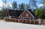 (288'006) - Zwei  Lebkuchenh�user  im Santaclaus Village am 11. Juni 2026 in Rovaniemi