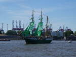 (275'310) - 836. Hafengeburtstag mit Schiffsparade am 9. Mai 2025 auf der Elbe in Hamburg
