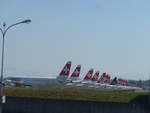(215'913) - 23 Flugzeuge der Swiss und Edelweiss Air stehen am 6.
