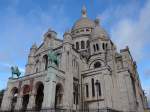 (167'075) - Die Kirche Sacr Coeur de Montmartre am 17.