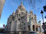 (167'076) - Die Kirche Sacr Coeur de Montmartre am 17.