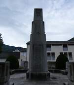 (267'349) - Kriegsdenkmal von 1914 - 1918 am 20.